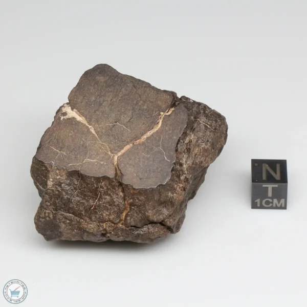 Al Haggounia 001 EL-melt Meteorite 147.8g Windowed Stone