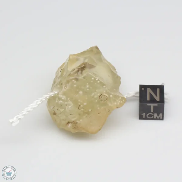 Libyan Desert Glass 27.4g with Natural Hole