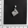 Muonionalusta Meteorite Jewelry Pendant 4.3g